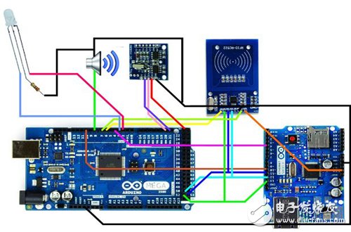 Use the Arduino development board DIY an attendance recorder