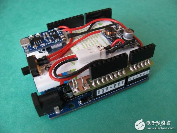 Teach you to make a battery protection shield