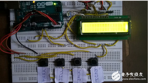 DIY one of your Arduino voting machines