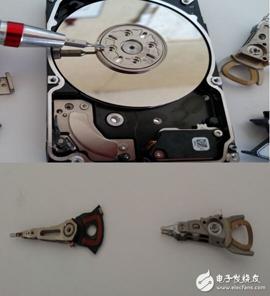 Abandoned hard disk "shake" can be changed to double-sided clock