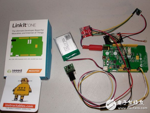 Use LinkIt ONE to power the robot