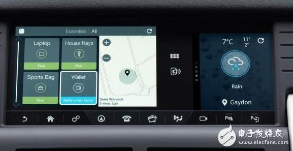 Add smart tracking devices through low-power Bluetooth Jaguar Land Rover