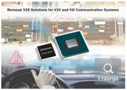 Renesas Electronics Introduces Vehicle Network Communication System Solution for Vehicle Communication and Vehicle Communication