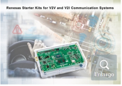 Renesas Electronics Introduces Vehicle Network Communication System Solution for Vehicle Communication and Vehicle Communication