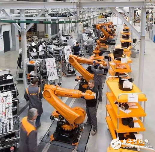 KUKA was transformed by quantity after the acquisition of the US