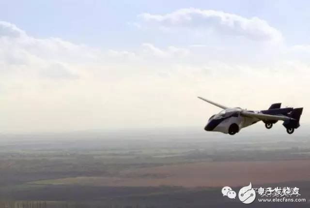 How can a calm wave of a "flying car" strike?