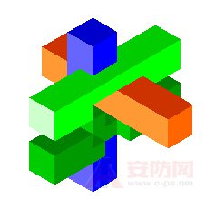 9 Luban lock diagrams