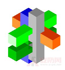 9 Luban lock diagrams