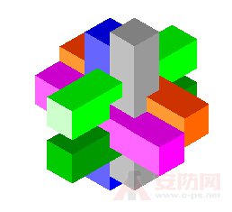 9 Luban lock diagrams