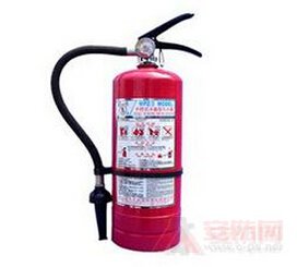 Foam fire extinguisher use method
