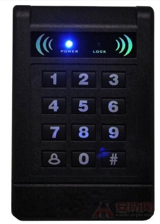 Access control card reader