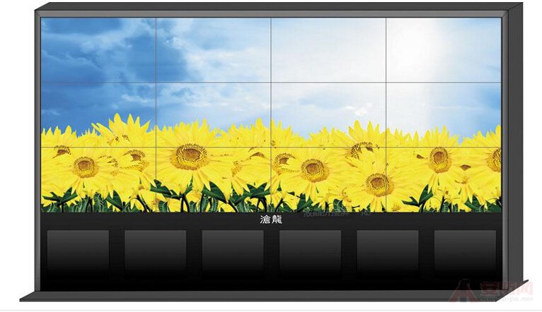 LCD splicing screen