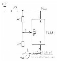 TL431 constant voltage 5V output circuit diagram