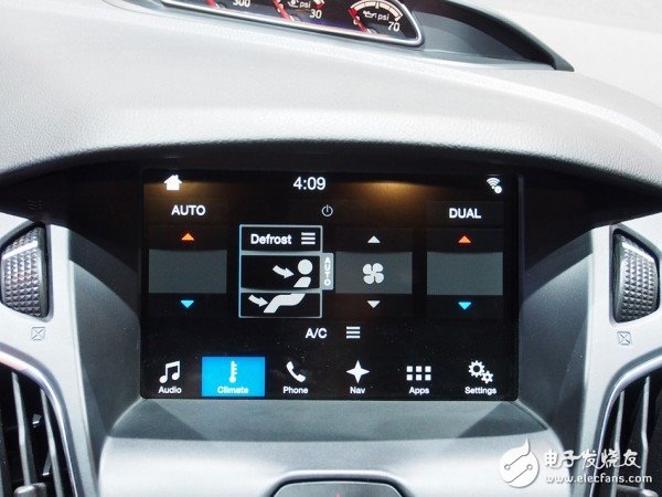 Ford SYNC 3 car entertainment system