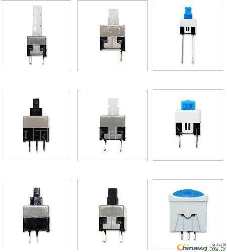 'Dongguan 8*8 single row foot flat head self-locking switch