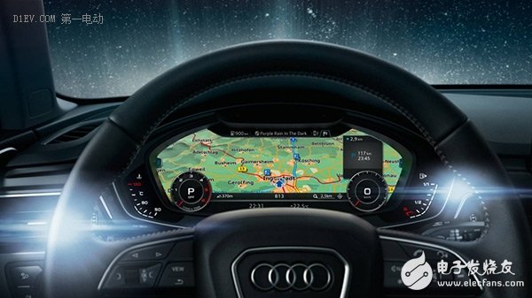 Audi A4L virtual cockpit