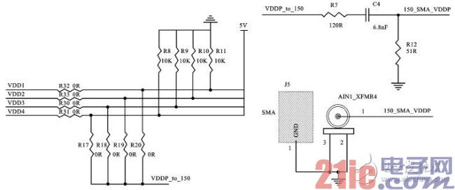 Figure 12 VDD Connection 150Î© Network 145