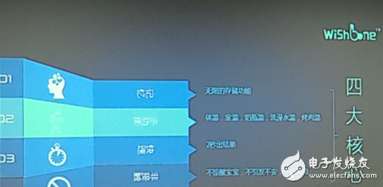 Wishbone thermometer: three advantages and four cores