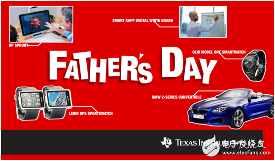 TI holiday offer: send a dad a high-tech product