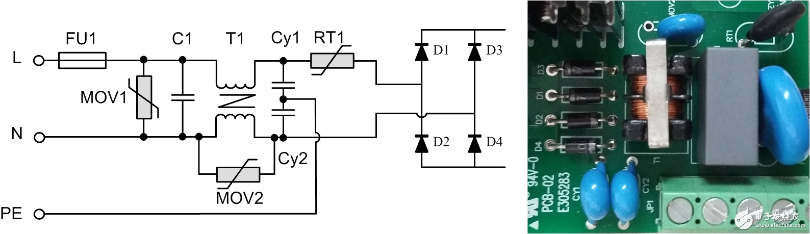 Design EMC pre-stage circuit from the perspective of surge immunity