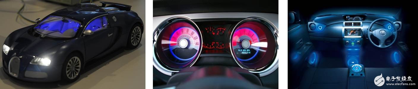 RGB driver for automotive interior lighting