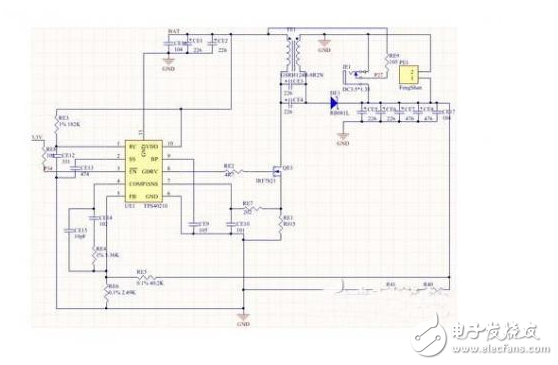 DC-DC regulated power supply application circuit design