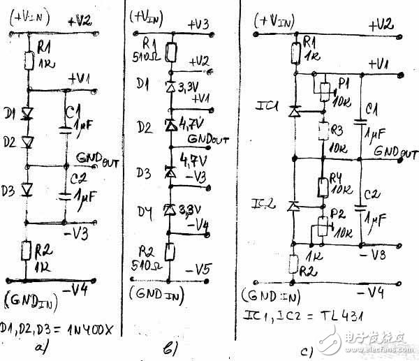 How to use audio amplifier for voltage splitting