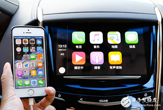Apple CarPlay China's first show, the fourth screen of the battle to restart the smoke