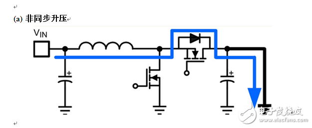 Protect boost load and its power supply