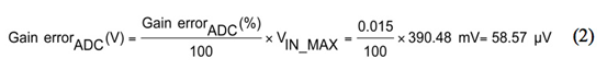 Influence of excitation current mismatch in RTD measurement system