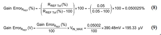 Influence of excitation current mismatch in RTD measurement system