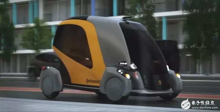 The Bee: Auto Driving Concept Car