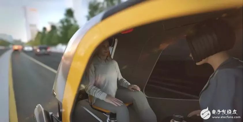 The Bee: Auto Driving Concept Car