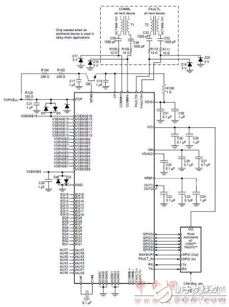 bq76PL455A-Q1 high reliability car battery monitoring and protection device analysis