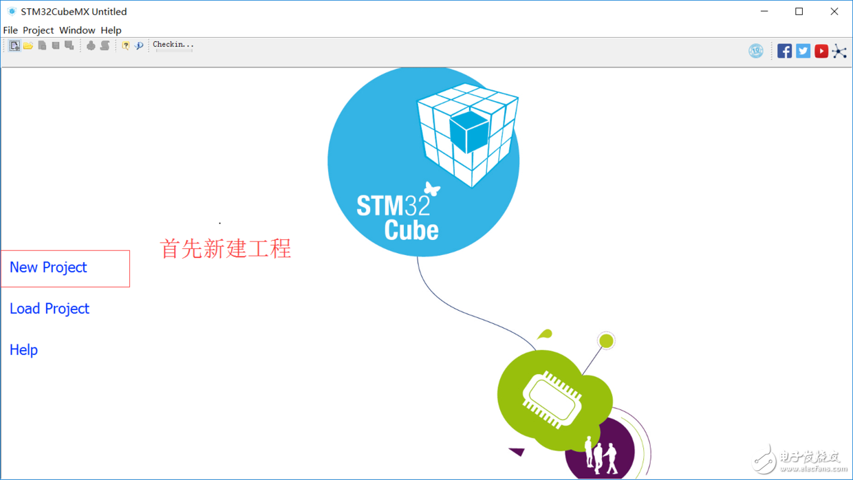 About the stm32 marquee program