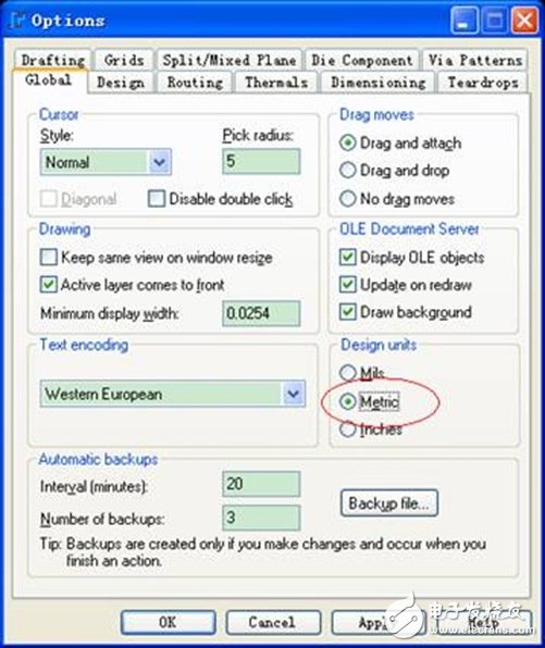 How to set up chamfering in PowerPCB?