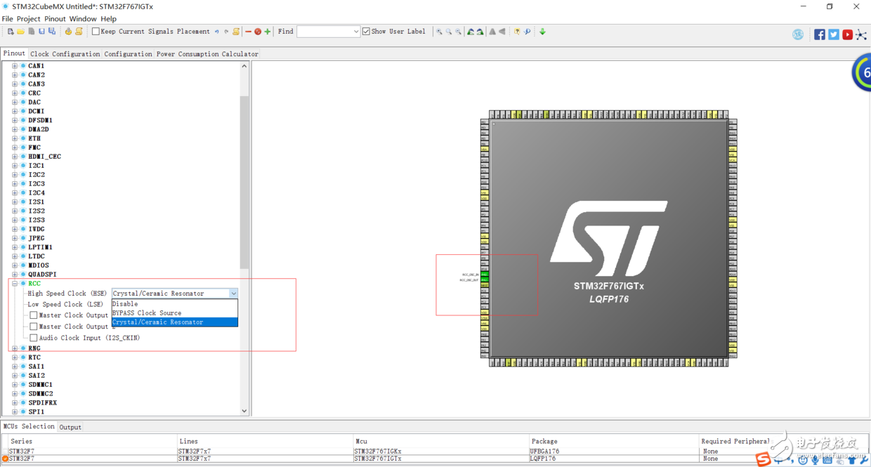 About the stm32 marquee program