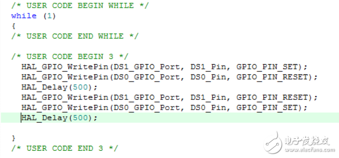 About the stm32 marquee program