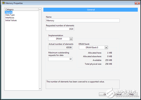 Using DRAM in NI FlexRIO