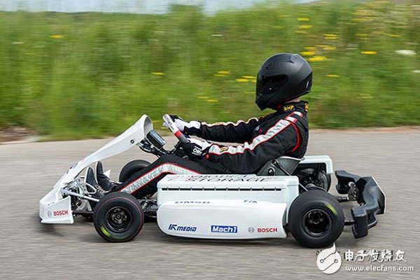 Bosch launches the first electric kart with BRS system