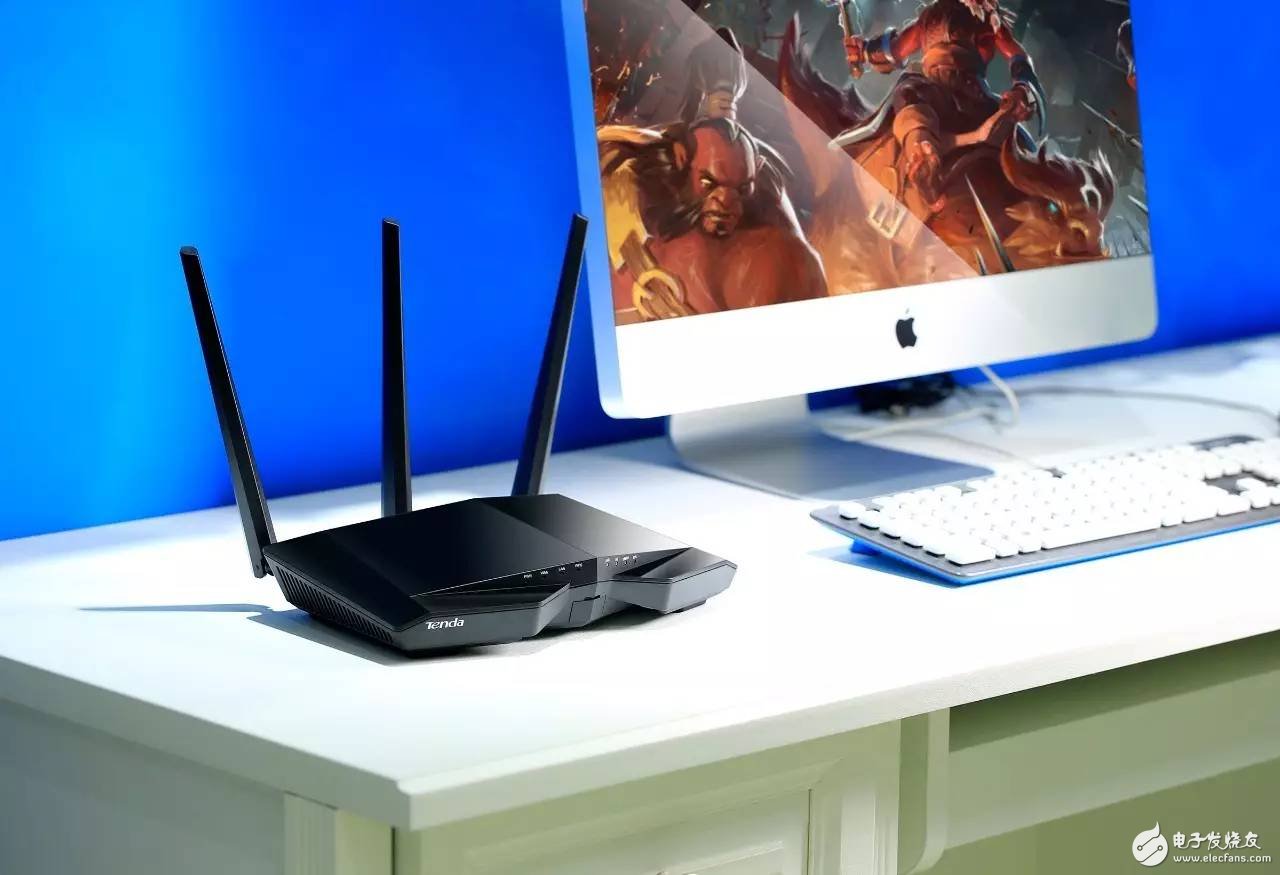 Tenda Gigabit intelligent router AC18, allowing the network to be inorganic