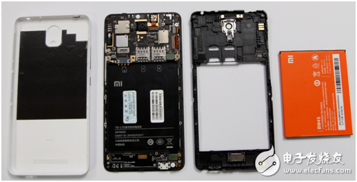 Deep secret! Red rice Note2 display internal structure exposure