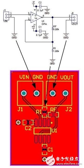 When GND is not GND, the single-ended circuit becomes a differential circuit.