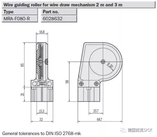 Graphical analysis of the assembly of the cable encoder