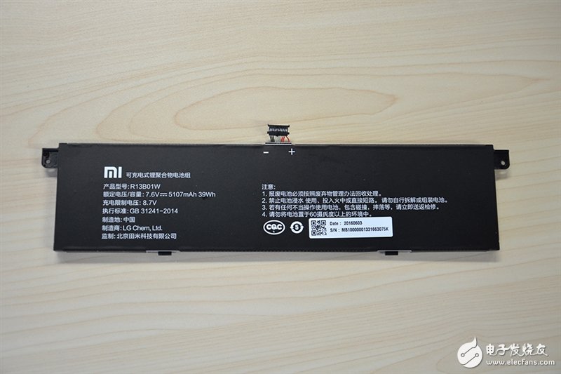 Xiaomi notebook dismantling diagram tour: the conscience choice of the mid-end price-performance model