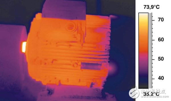 Figure 2: More useful information can be added for machine condition monitoring by adding thermal imaging to trend hotspots.