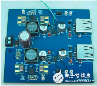 TI PMP20249 Dual Car 12.5W USB Charger Reference Design