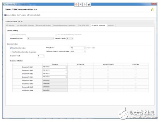 Xilinx IP core configuration, step by step to verify Xilinx Serdes GTX up to 8.0Gbps