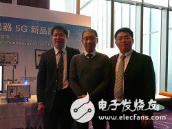From left to right, Lin Peiyan, general manager of National Instruments Taiwan, Guo Huangzhi, general manager of marketing in Greater China, and Pan Jianan, technical marketing manager