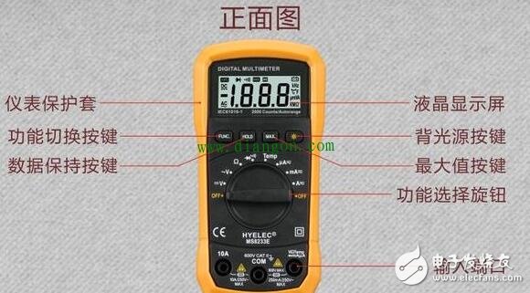 Detailed explanation of the use method of digital multimeter